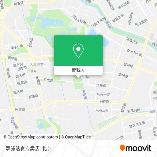 双缘熟食专卖店地图