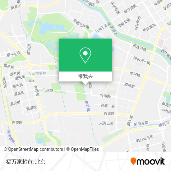 福万家超市地图
