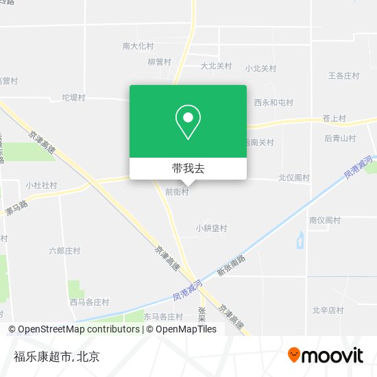 福乐康超市地图