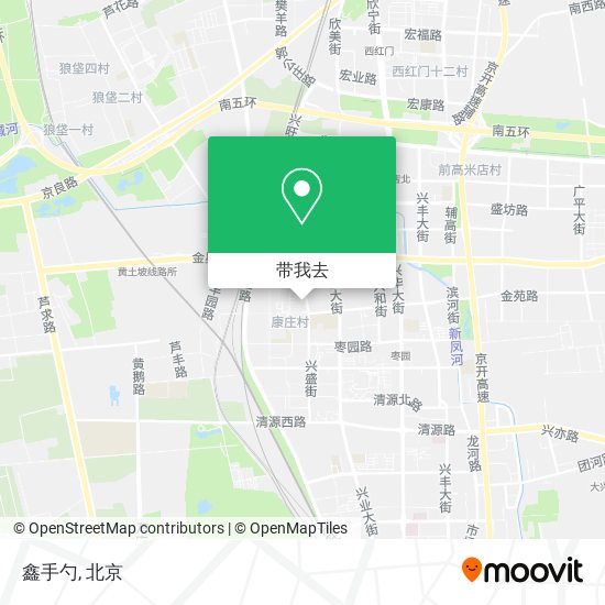 鑫手勺地图