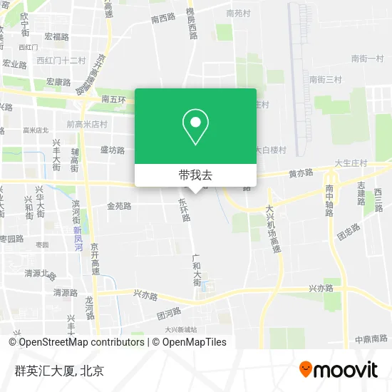 群英汇大厦地图