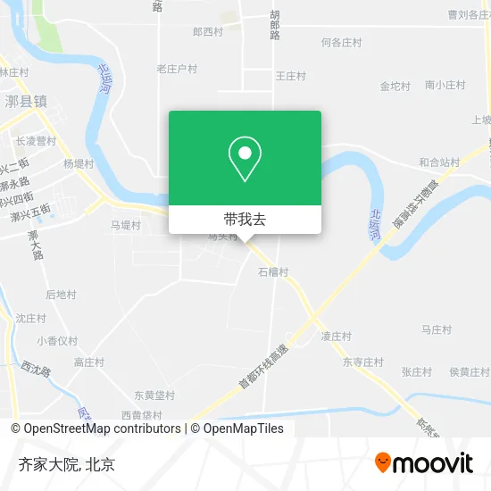 齐家大院地图