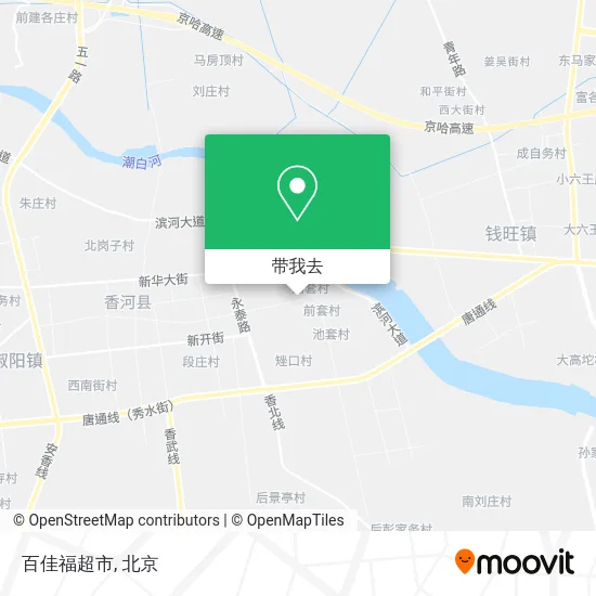 百佳福超市地图