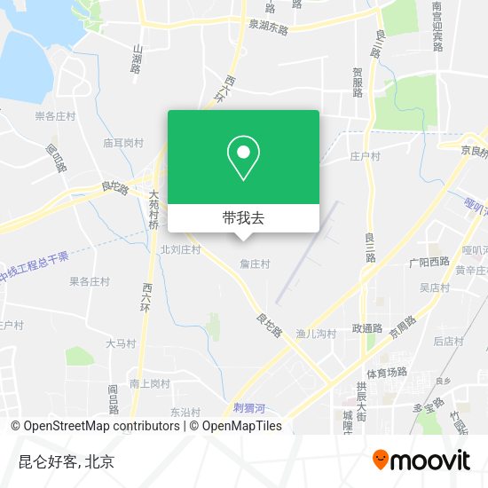 昆仑好客地图
