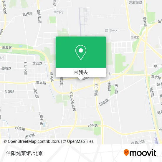 信阳炖菜馆地图