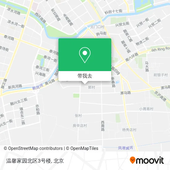 温馨家园北区3号楼地图