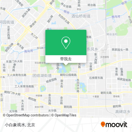小白象戏水地图