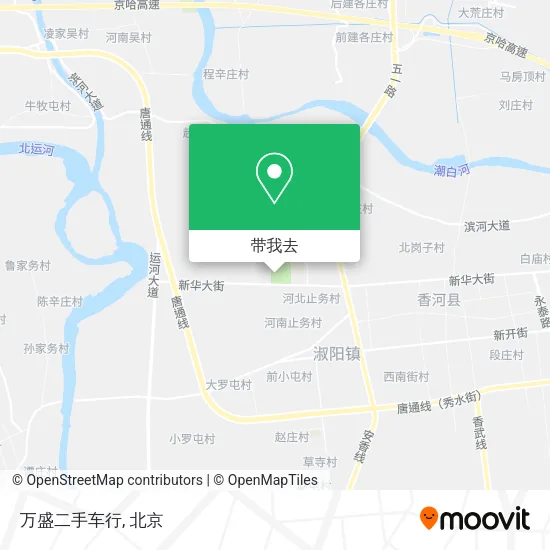 万盛二手车行地图