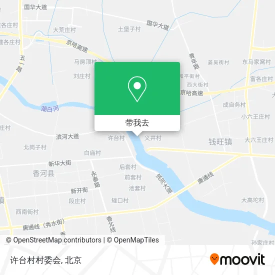 许台村村委会地图
