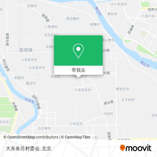 大东各庄村委会地图