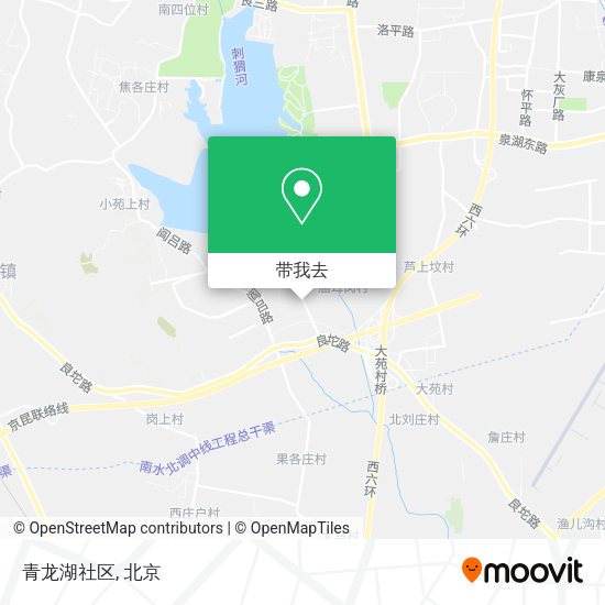 青龙湖社区地图