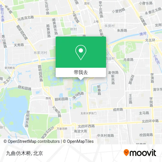 九曲仿木桥地图