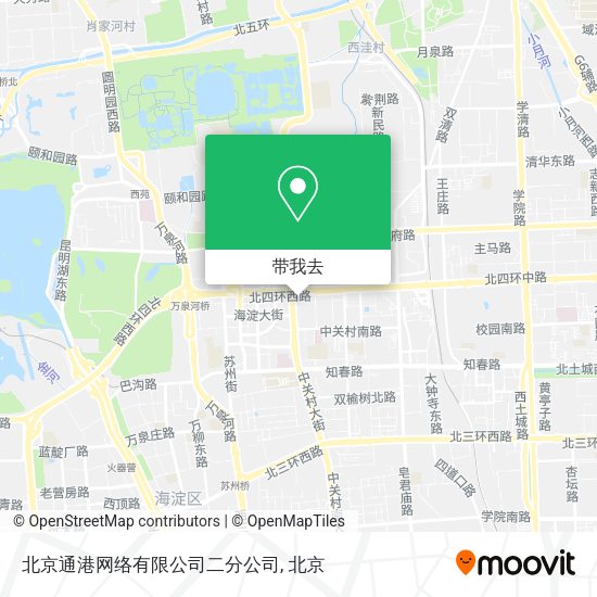 北京通港网络有限公司二分公司地图
