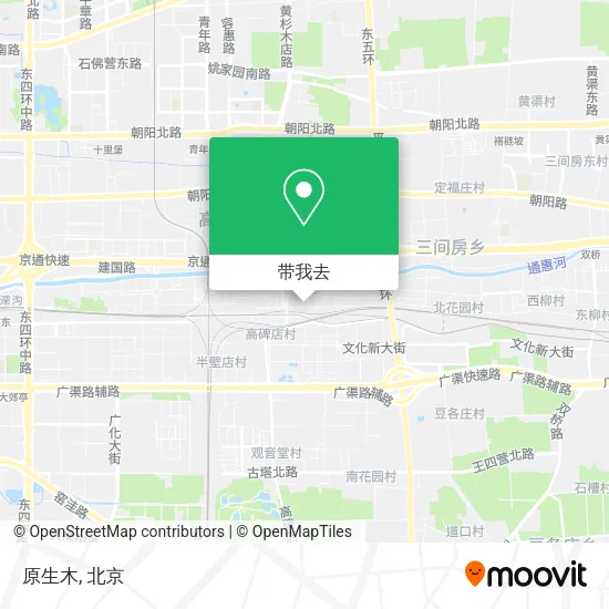 原生木地图