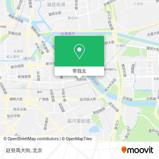 赵登禹大街地图
