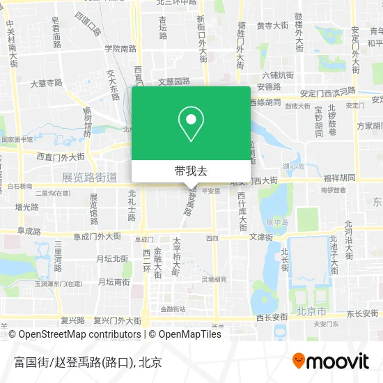 富国街/赵登禹路(路口)地图