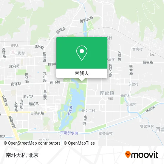 南环大桥地图