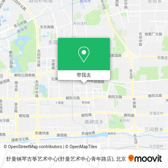舒曼钢琴古筝艺术中心(舒曼艺术中心青年路店)地图
