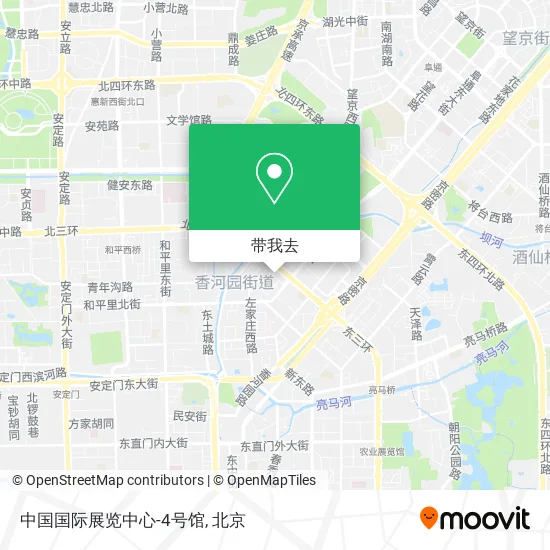 中国国际展览中心-4号馆地图