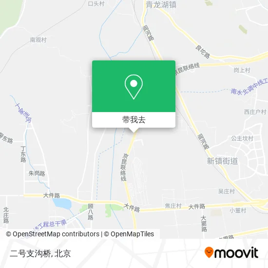二号支沟桥地图