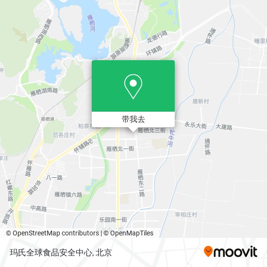 玛氏全球食品安全中心地图