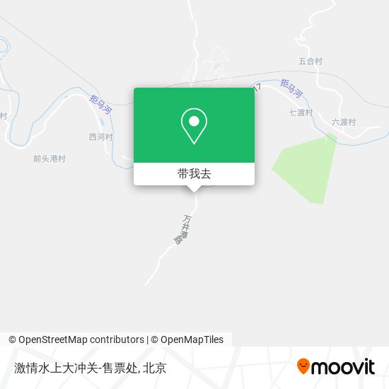 激情水上大冲关-售票处地图