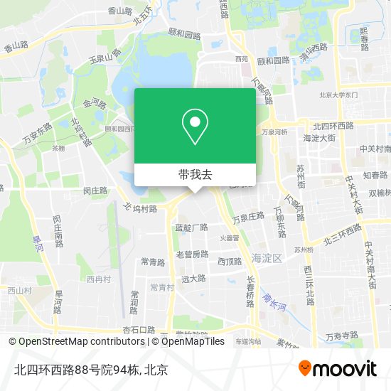 北四环西路88号院94栋地图
