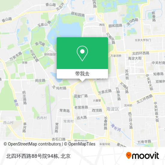 北四环西路88号院94栋地图