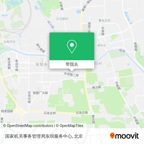 国家机关事务管理局东坝服务中心地图