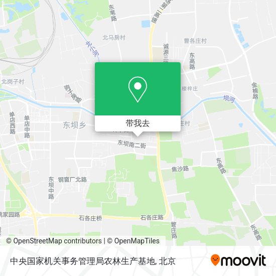 中央国家机关事务管理局农林生产基地地图
