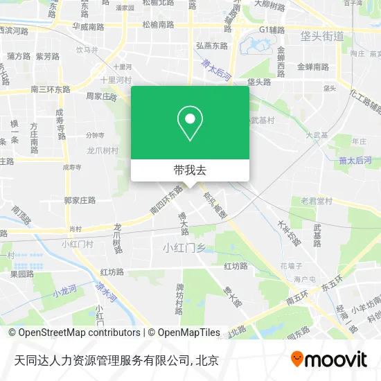 天同达人力资源管理服务有限公司地图