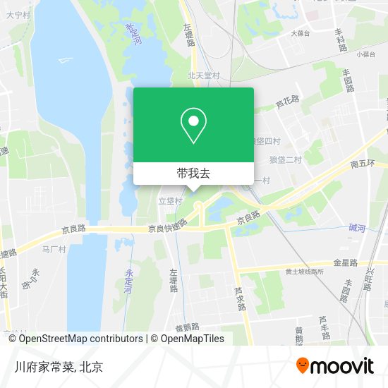 川府家常菜地图
