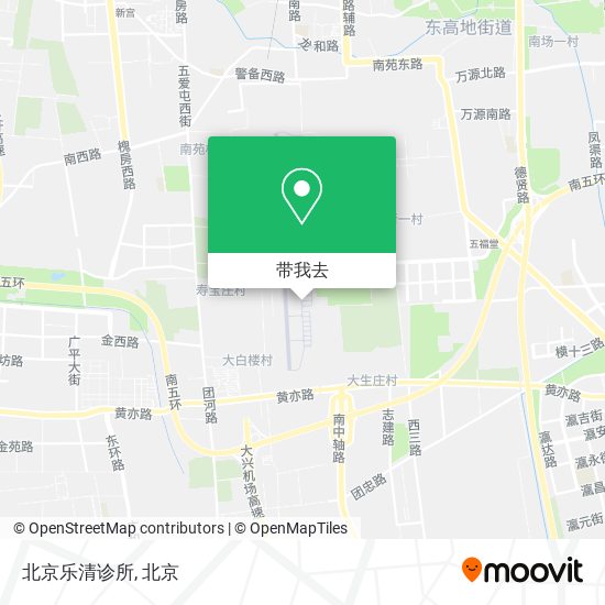 北京乐清诊所地图