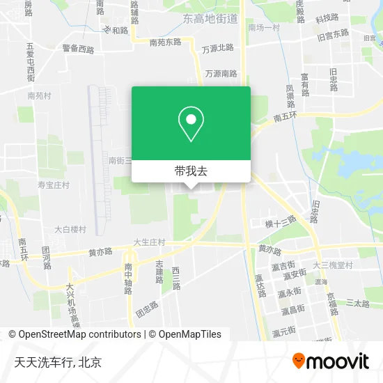 天天洗车行地图