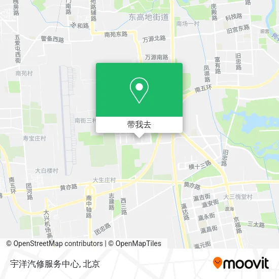 宇洋汽修服务中心地图
