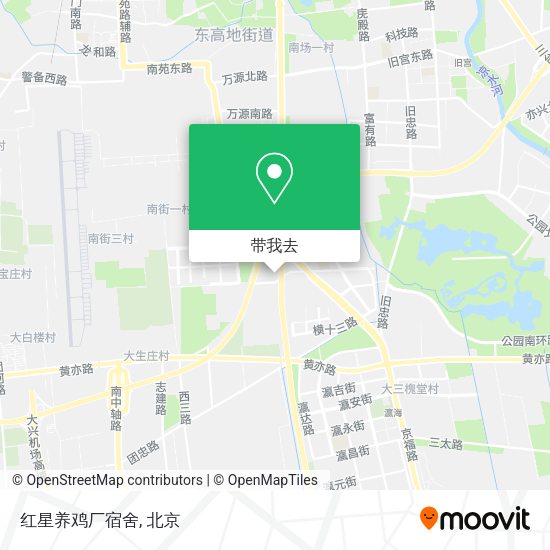红星养鸡厂宿舍地图