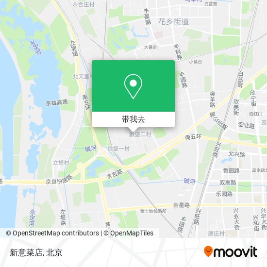 新意菜店地图