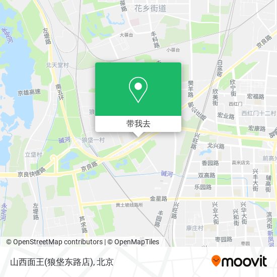 山西面王(狼垡东路店)地图