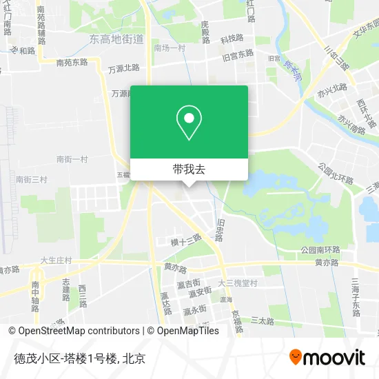 德茂小区-塔楼1号楼地图