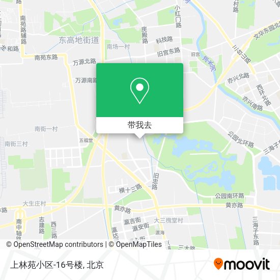 上林苑小区-16号楼地图