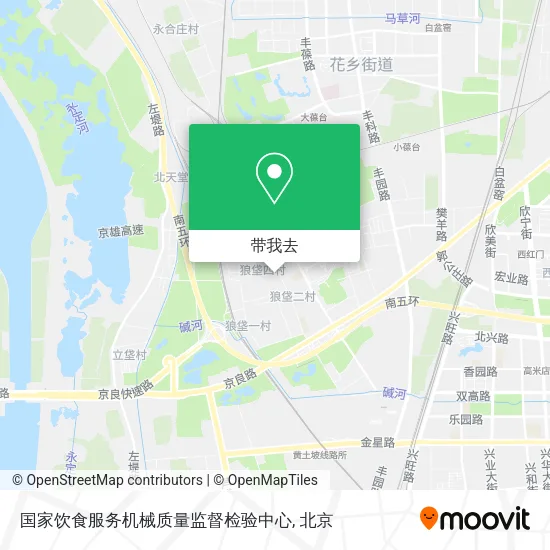 国家饮食服务机械质量监督检验中心地图