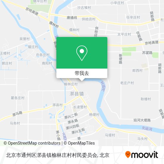 北京市通州区漷县镇榆林庄村村民委员会地图