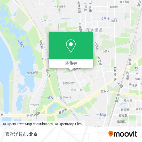 喜洋洋超市地图