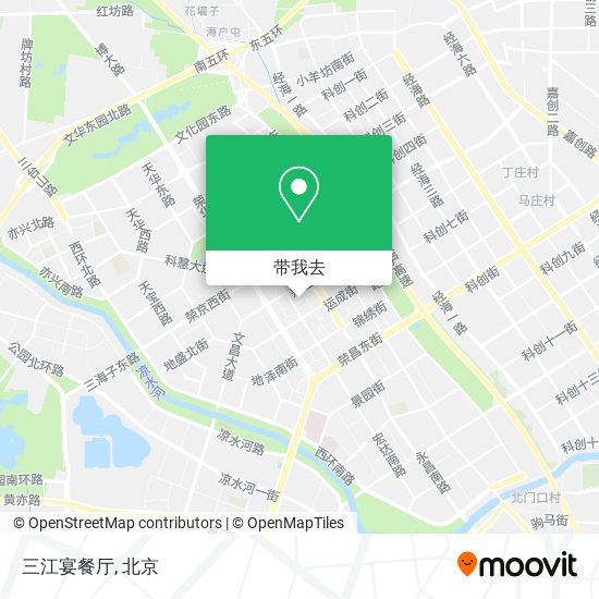 三江宴餐厅地图