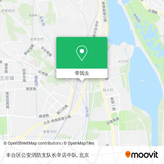 丰台区公安消防支队长辛店中队地图
