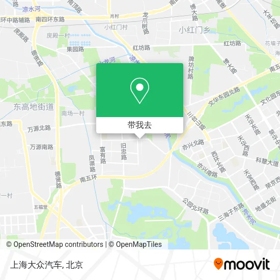 上海大众汽车地图