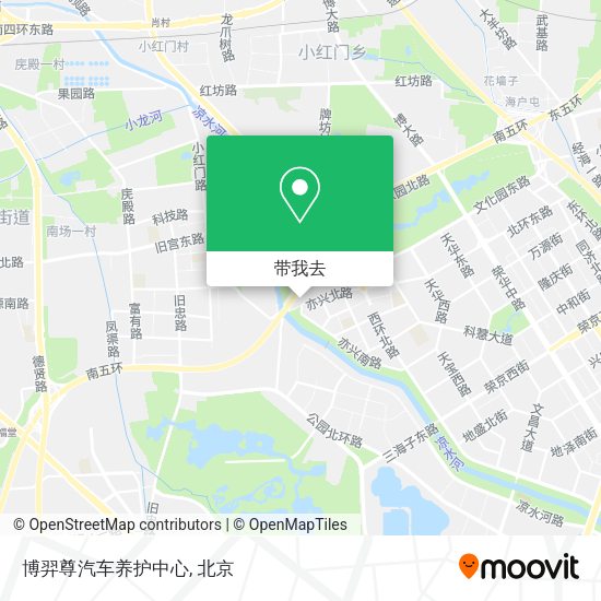 博羿尊汽车养护中心地图