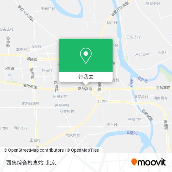 西集综合检查站地图