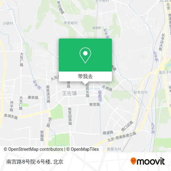南宫路8号院-6号楼地图