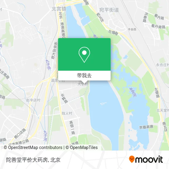 陀善堂平价大药房地图